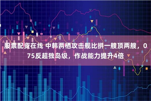 股票配资在线 中韩两栖攻击舰比拼一艘顶两艘，075反超独岛级，作战能力提升4倍